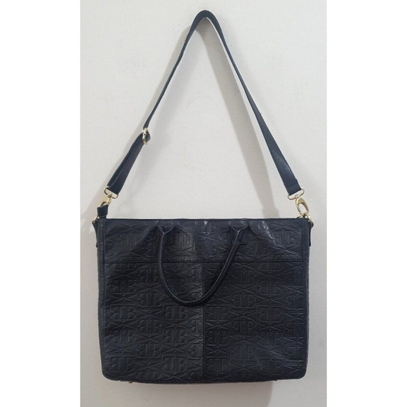 Badgley Mischka Debossed Handle Bag - Picture 12 of 16